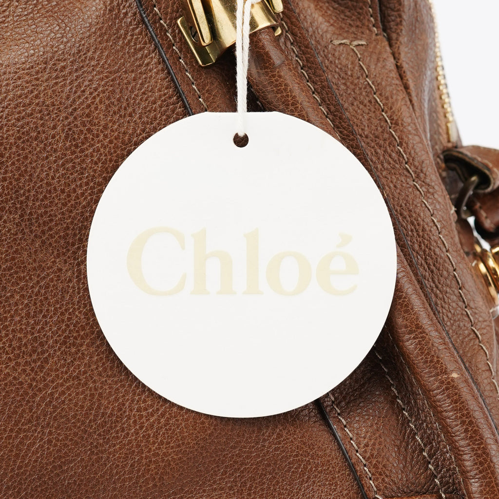 Brown Leather Paraty 2-Way Shoulder Bag