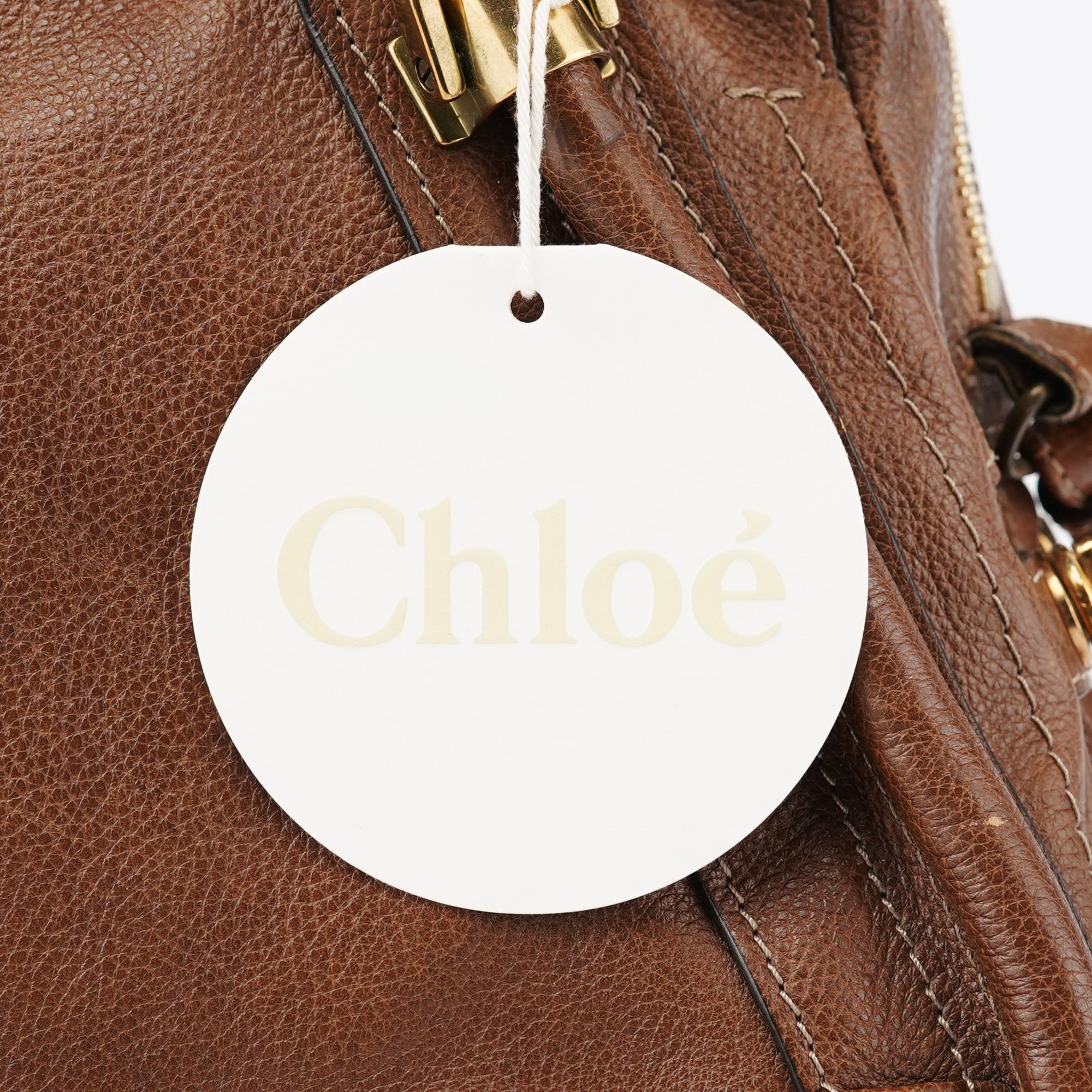 Brown Leather Paraty 2-Way Shoulder Bag
