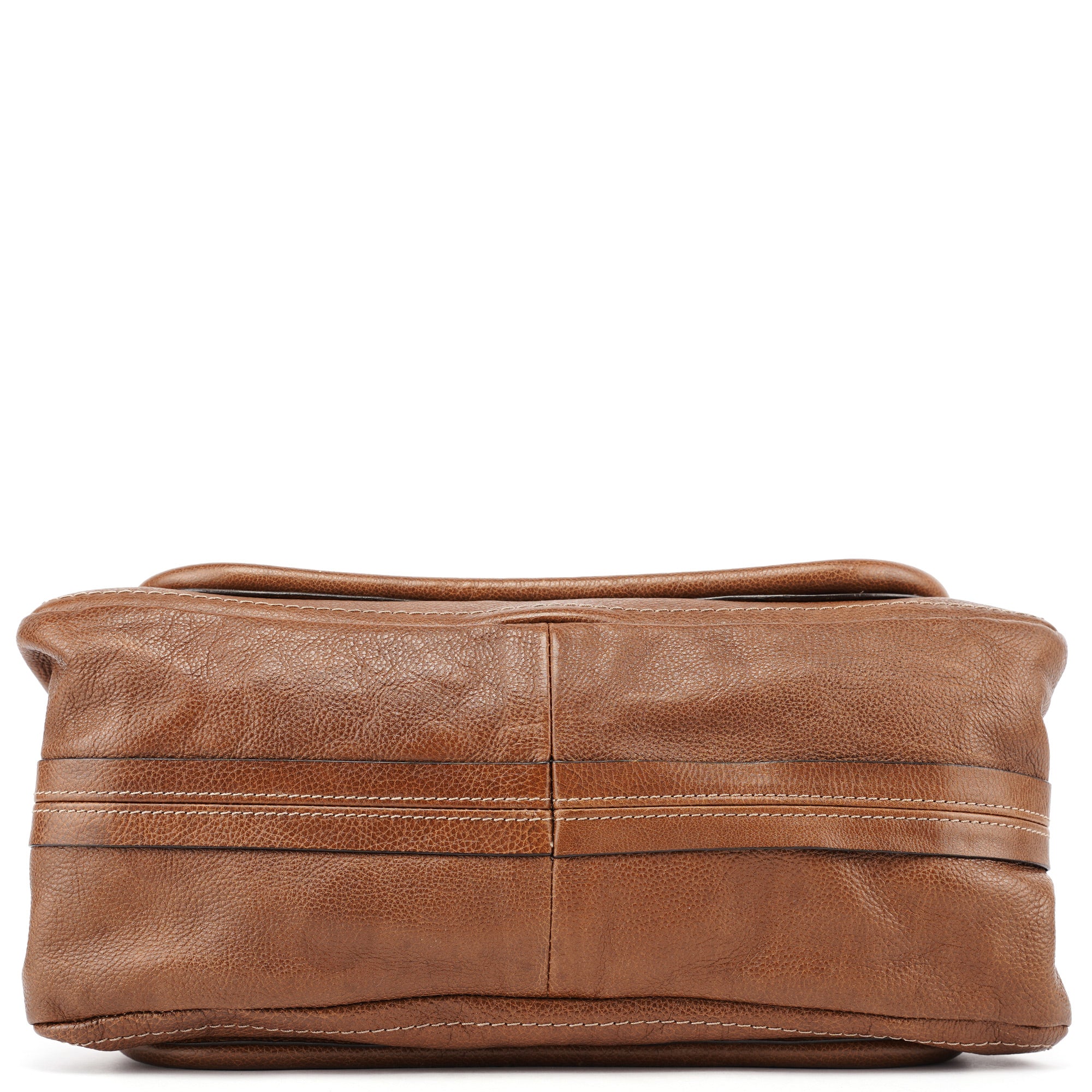 Brown Leather Paraty 2-Way Shoulder Bag