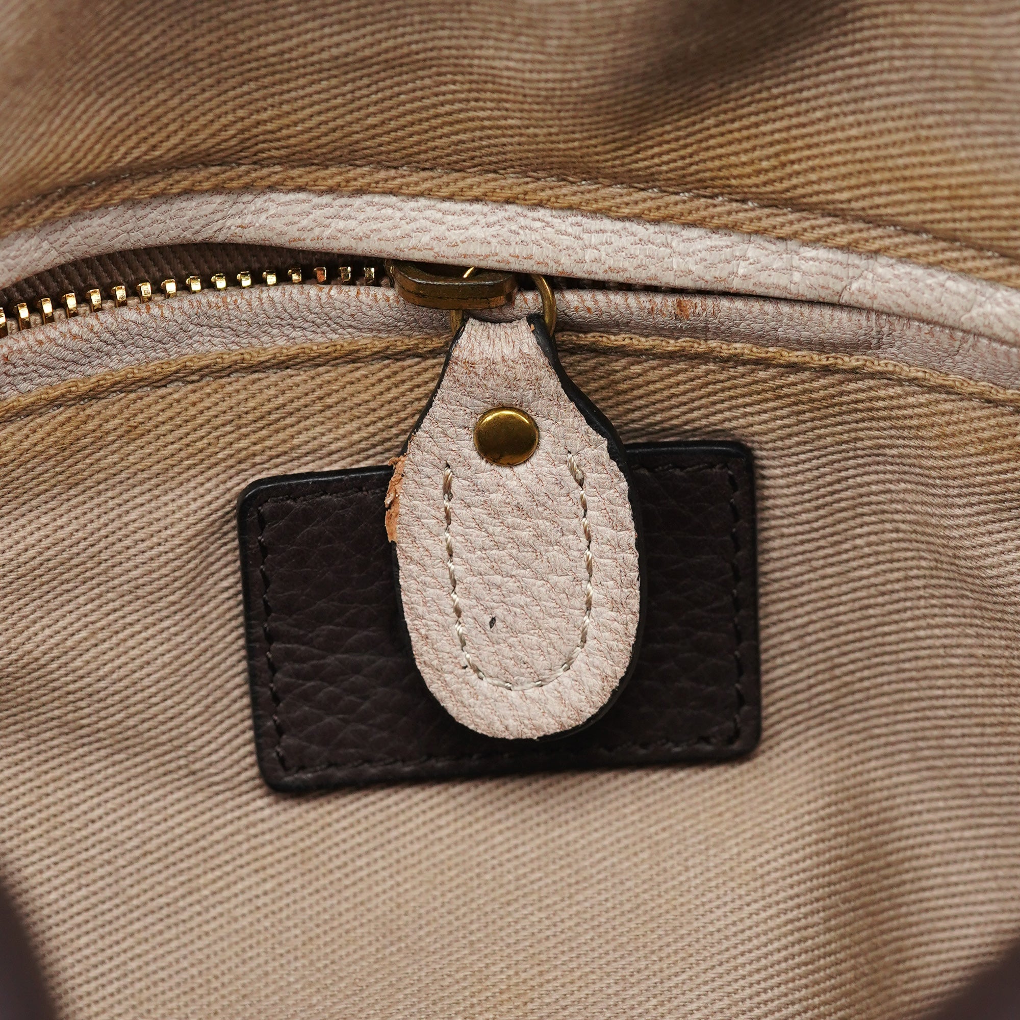 Brown Leather Paraty 2-Way Shoulder Bag