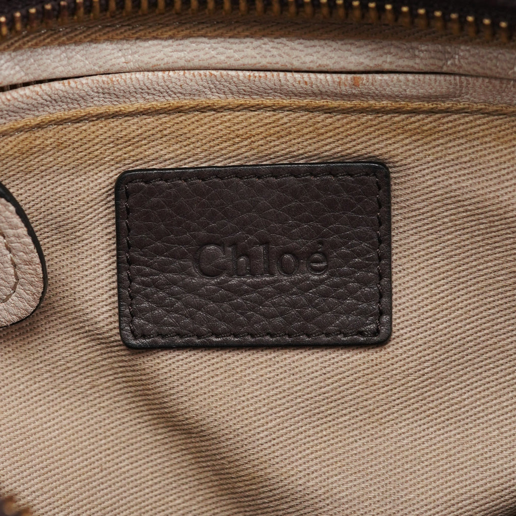 Brown Leather Paraty 2-Way Shoulder Bag