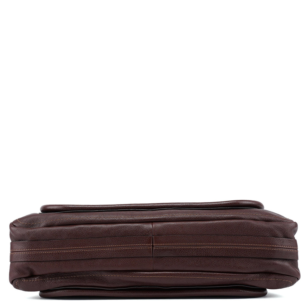Brown Leather Paraty 2-Way Shoulder Bag