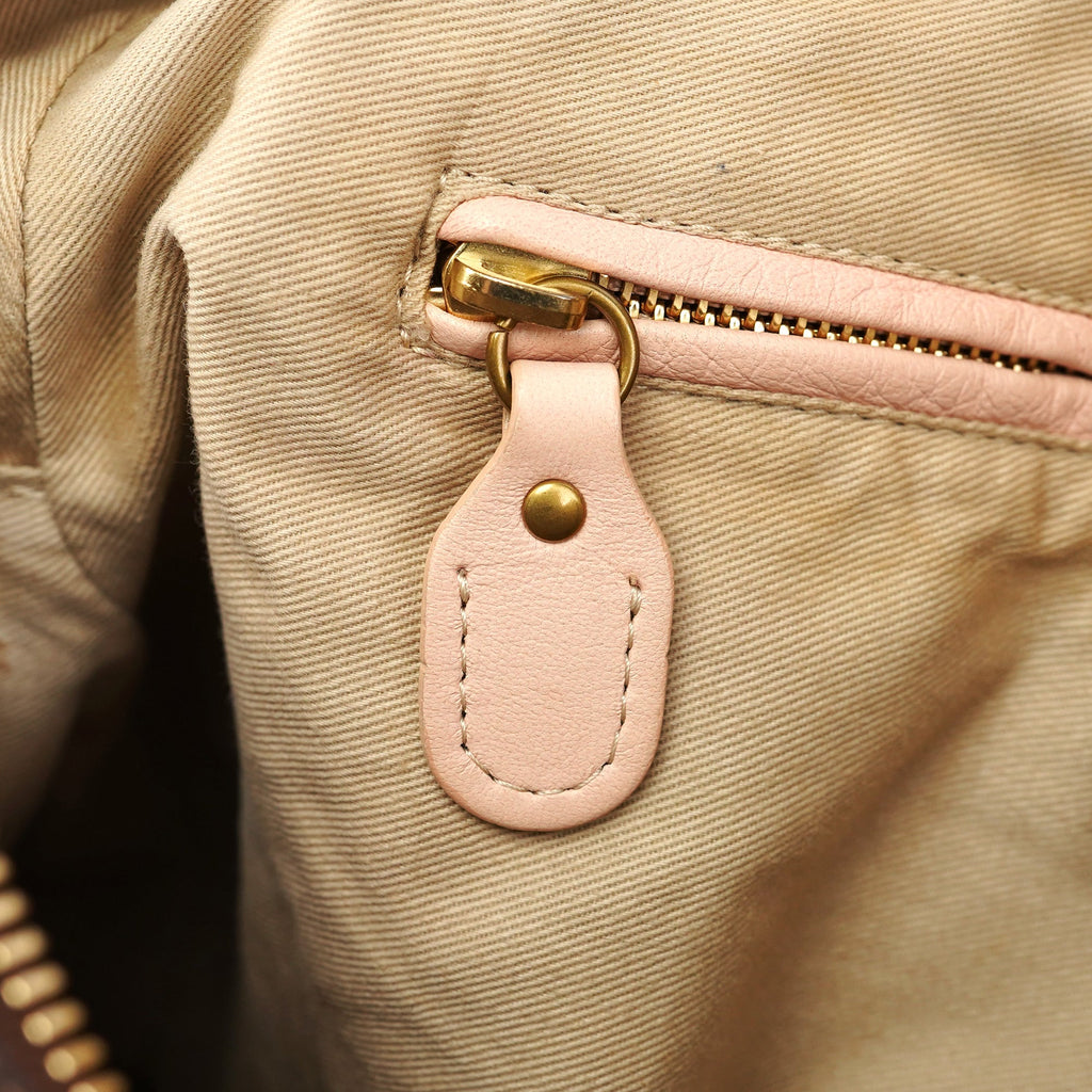 Brown Leather Paraty 2-Way Shoulder Bag
