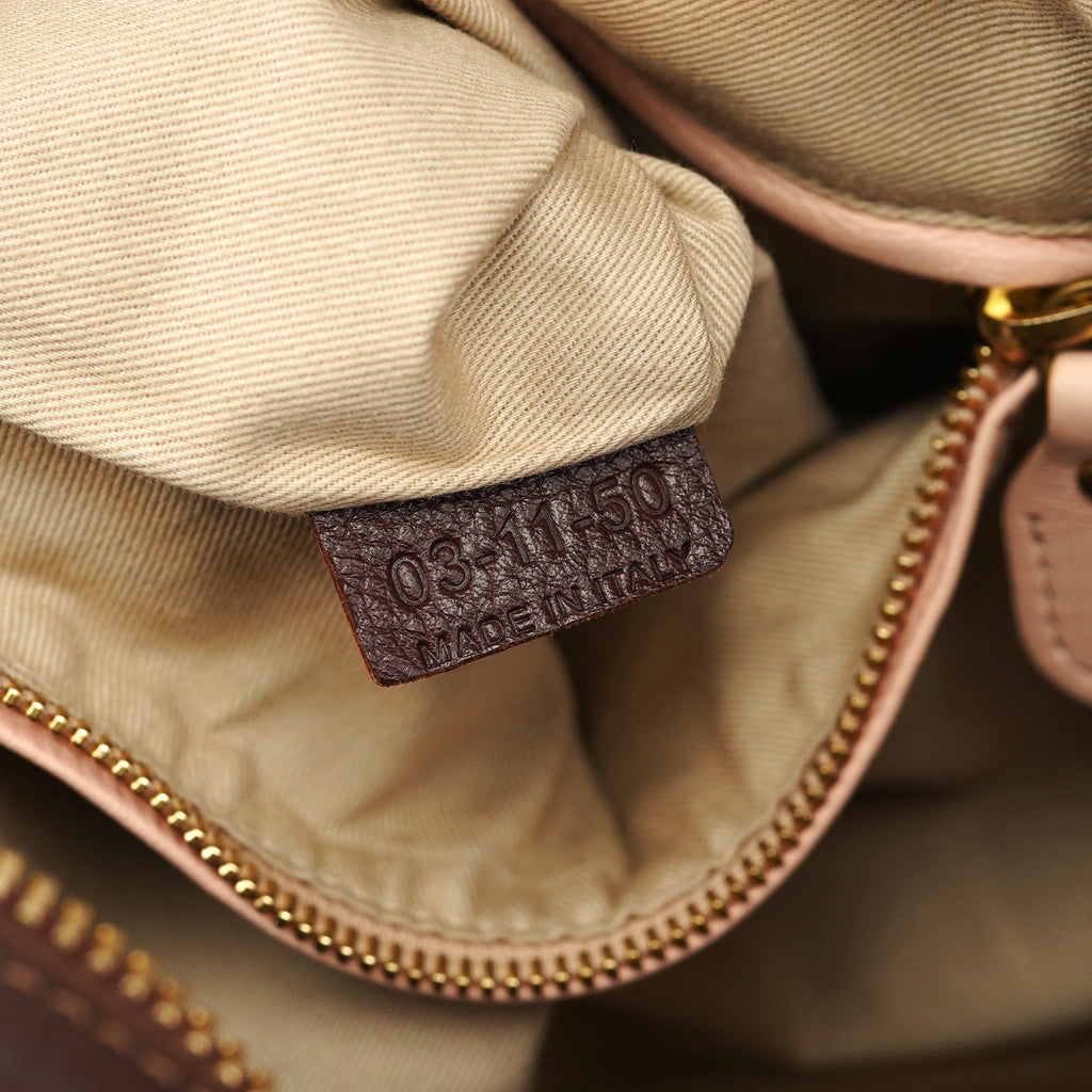 Brown Leather Paraty 2-Way Shoulder Bag