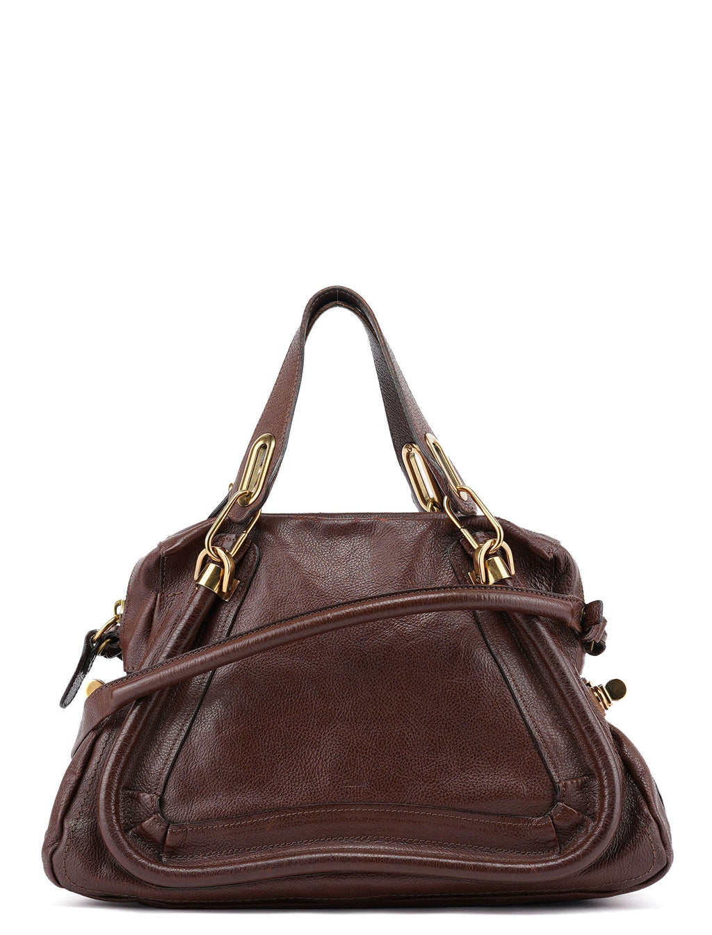 Brown Leather Paraty 2-Way Shoulder Bag