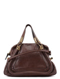 Brown Leather Paraty 2-Way Shoulder Bag