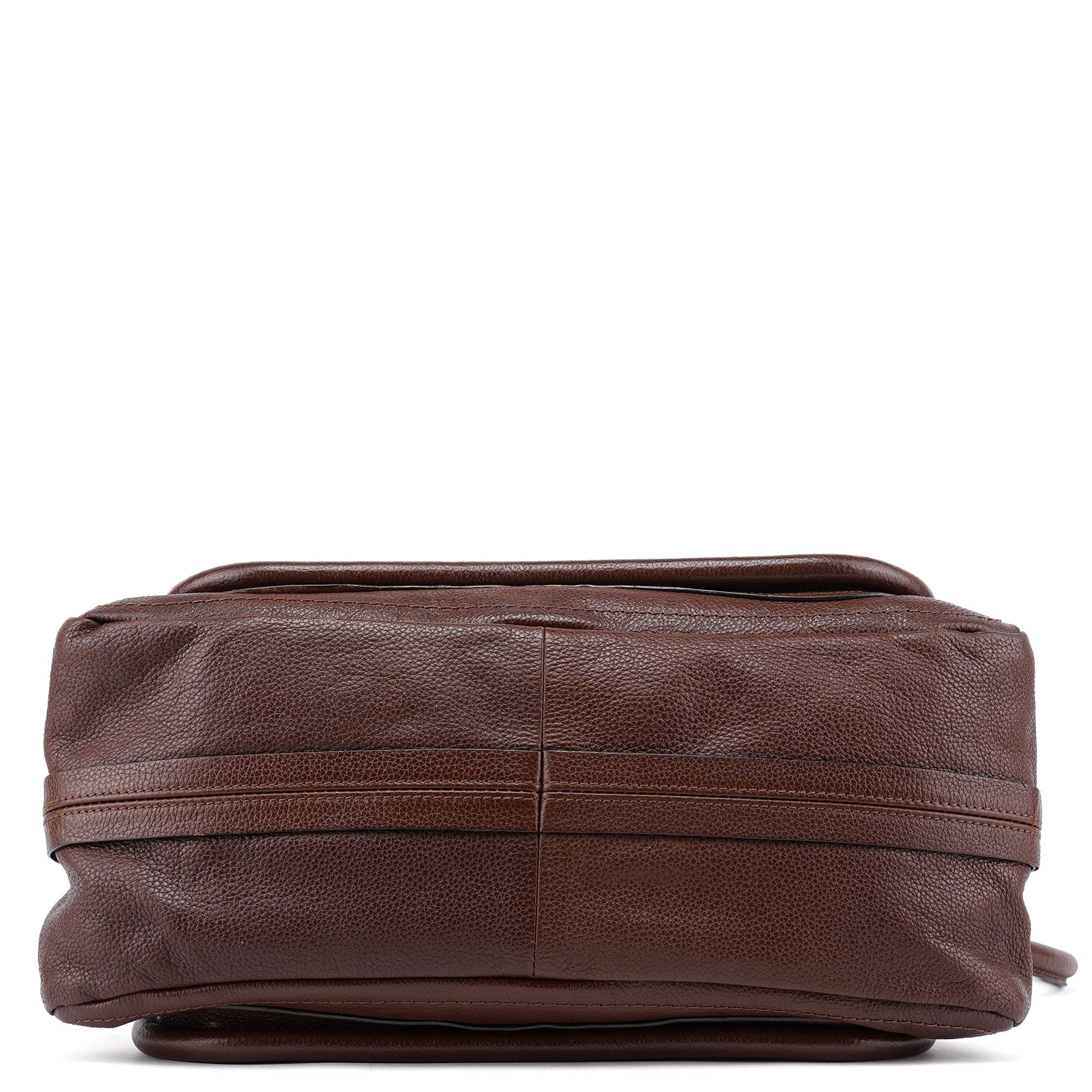 Brown Leather Paraty 2-Way Shoulder Bag