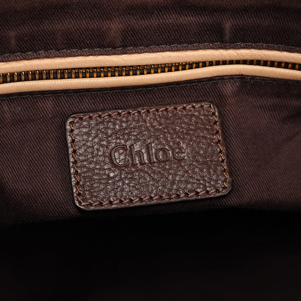 Brown Leather Paraty 2-Way Shoulder Bag
