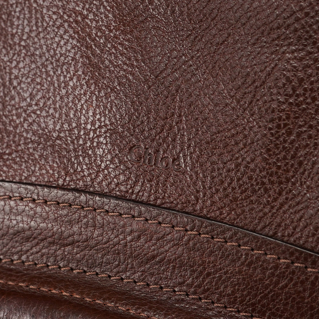 Brown Leather Paraty 2-Way Shoulder Bag