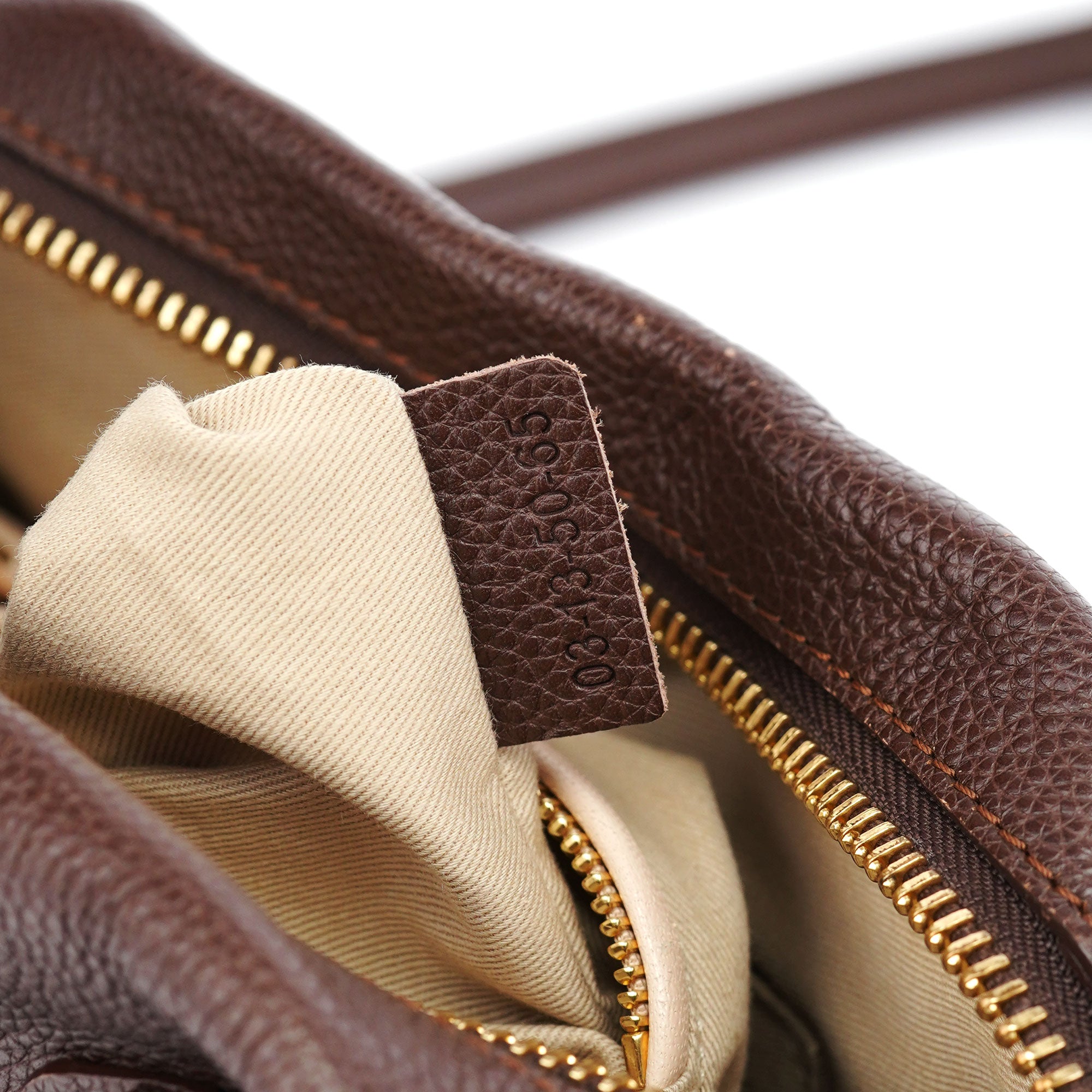 Brown Leather Paraty 2-Way Shoulder Bag