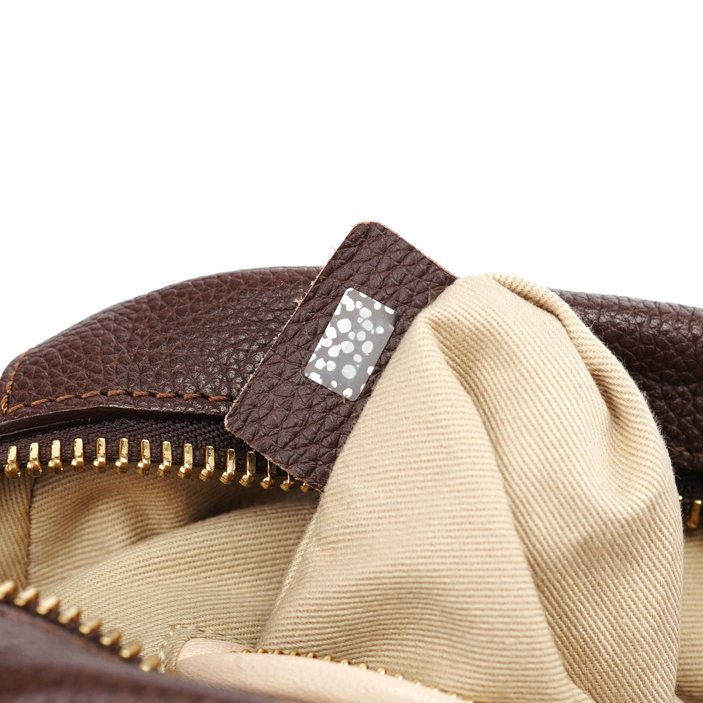 Brown Leather Paraty 2-Way Shoulder Bag
