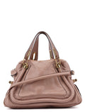 Brown Leather Paraty 2-Way Shoulder Bag