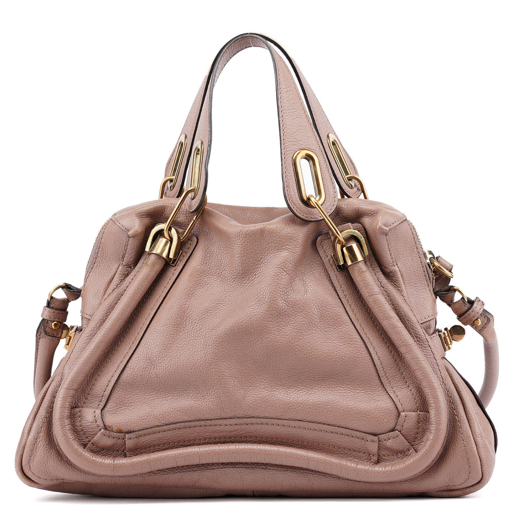 Brown Leather Paraty 2-Way Shoulder Bag