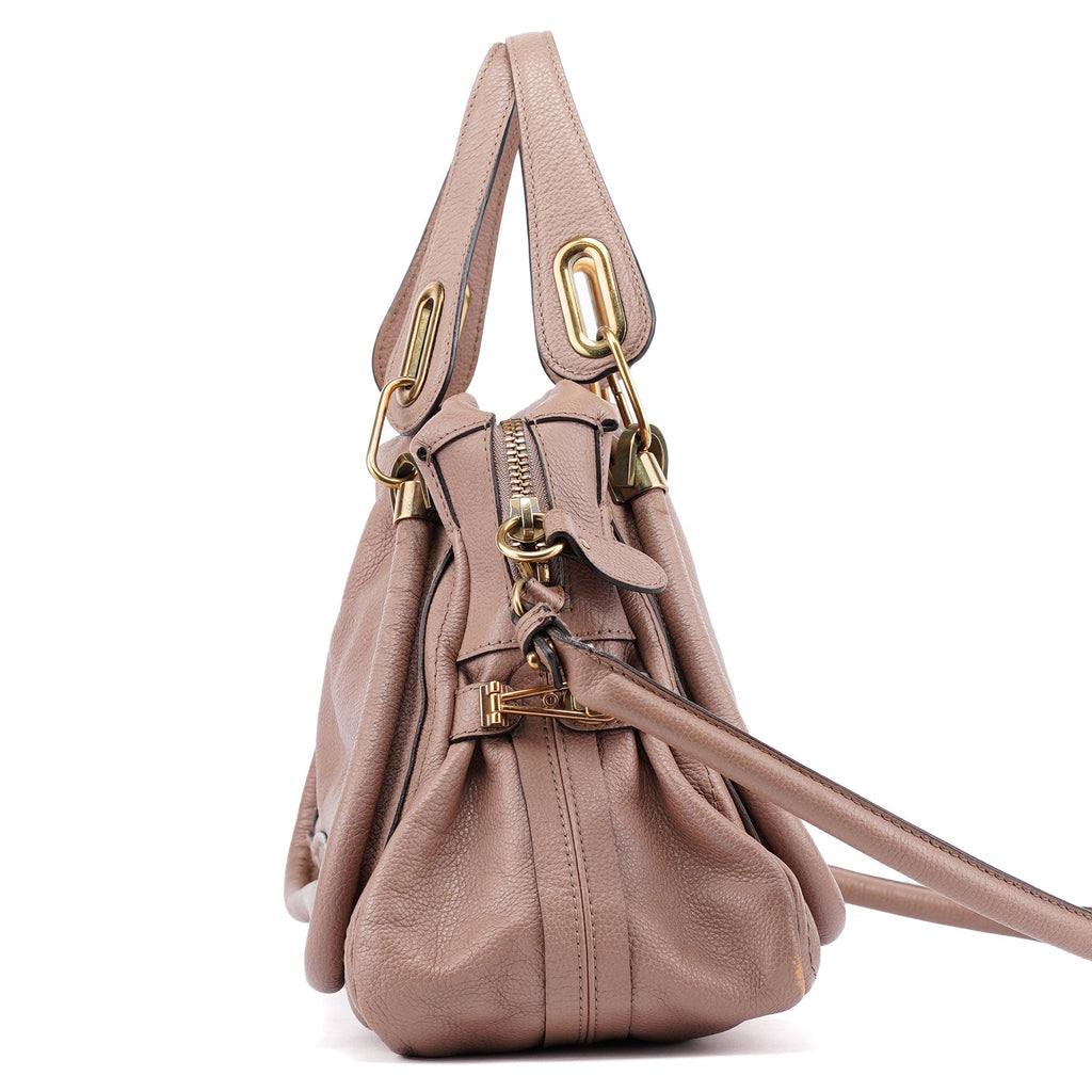 Brown Leather Paraty 2-Way Shoulder Bag