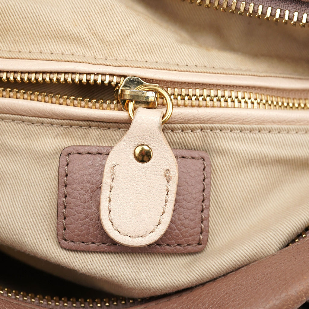 Brown Leather Paraty 2-Way Shoulder Bag