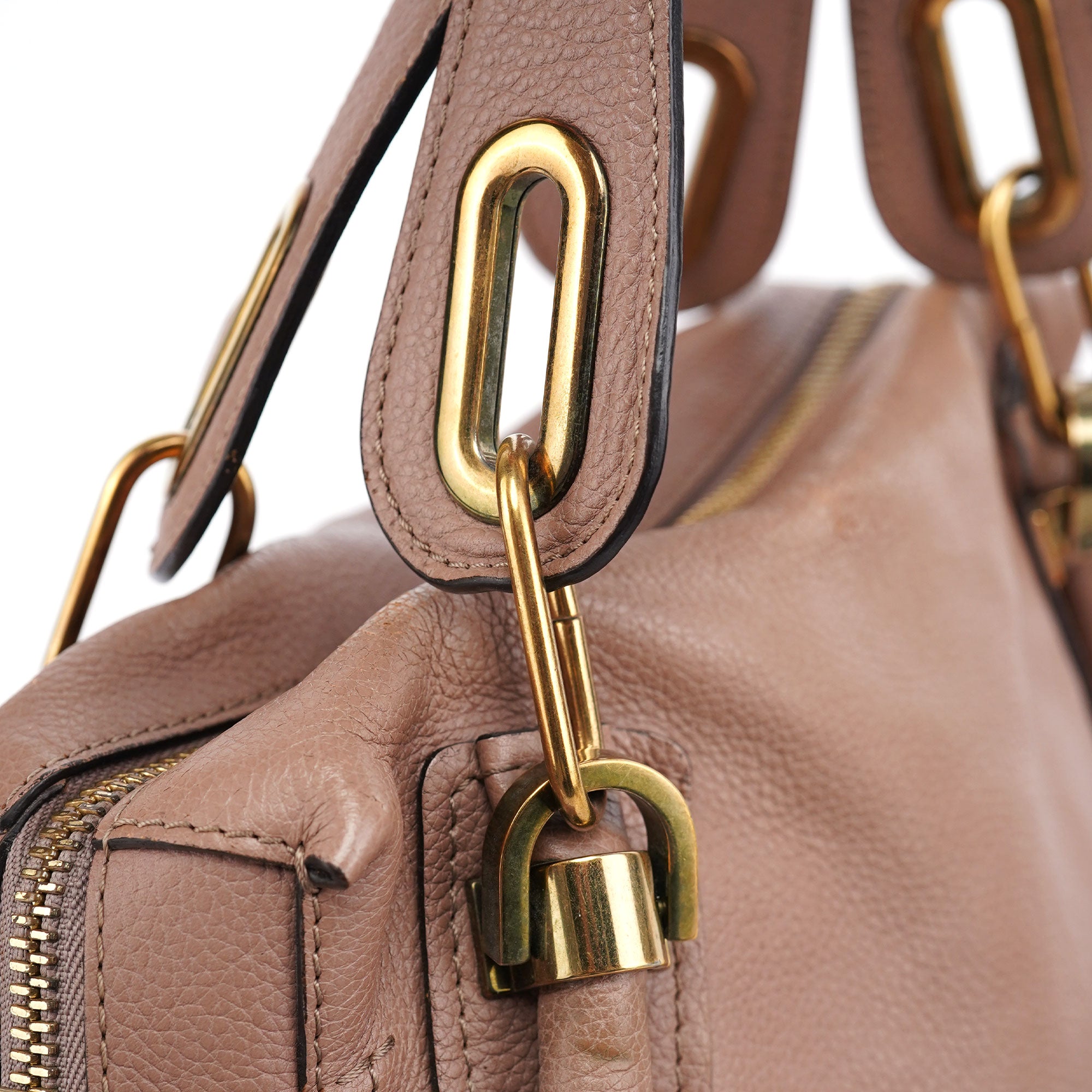 Brown Leather Paraty 2-Way Shoulder Bag