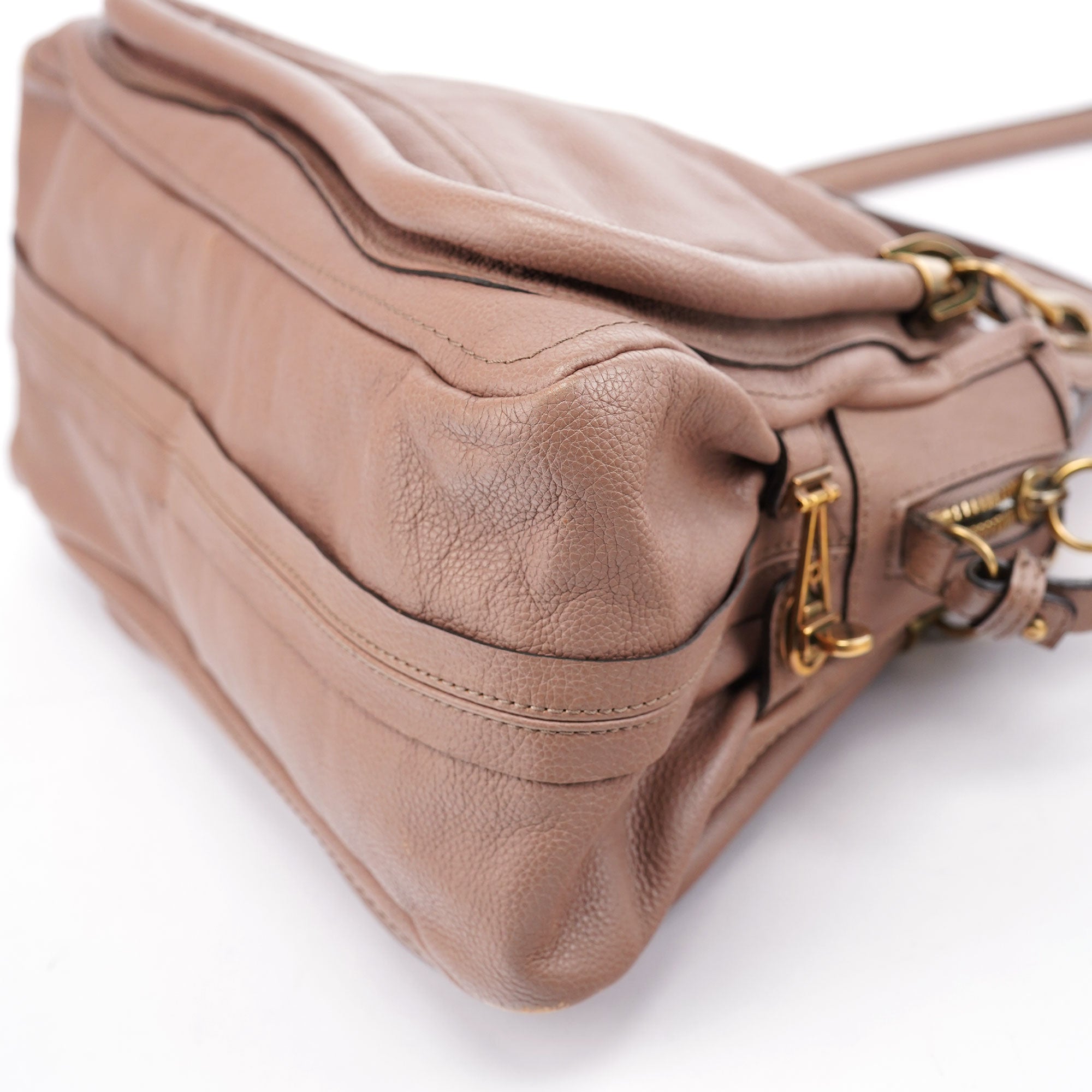 Brown Leather Paraty 2-Way Shoulder Bag