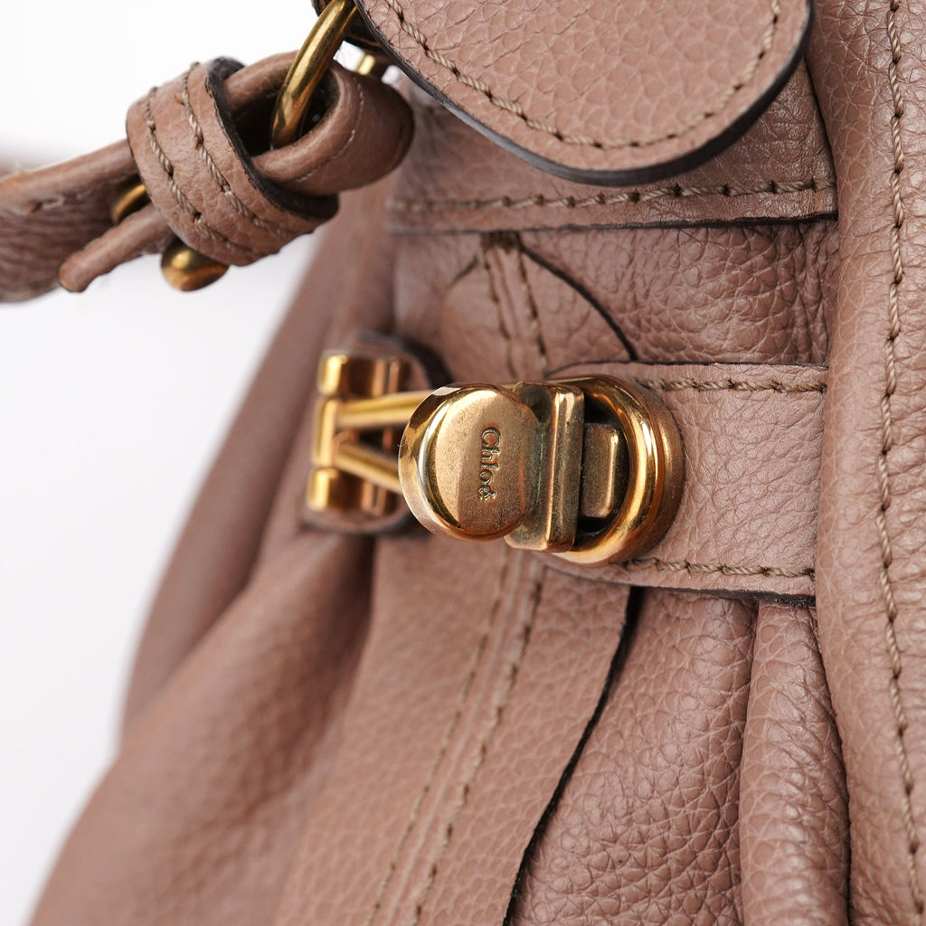 Brown Leather Paraty 2-Way Shoulder Bag