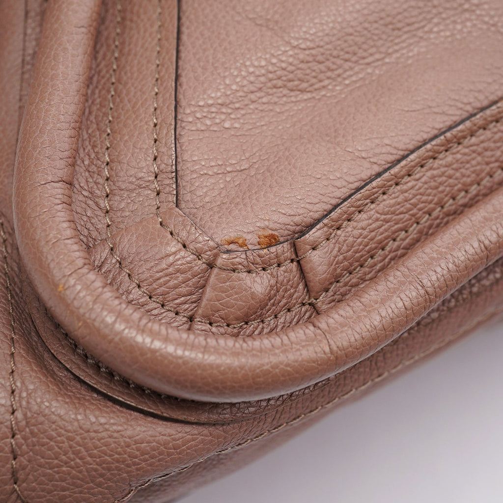 Brown Leather Paraty 2-Way Shoulder Bag