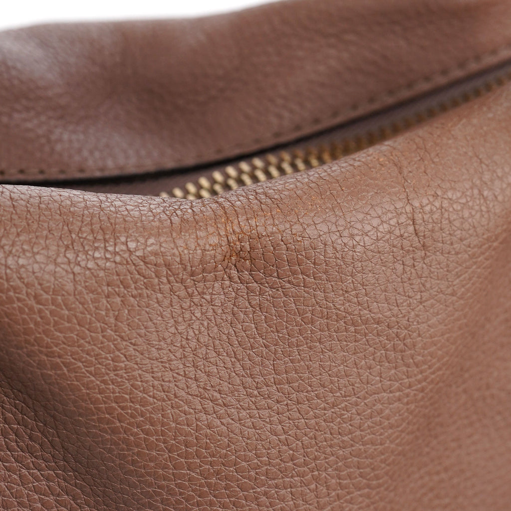 Brown Leather Paraty 2-Way Shoulder Bag