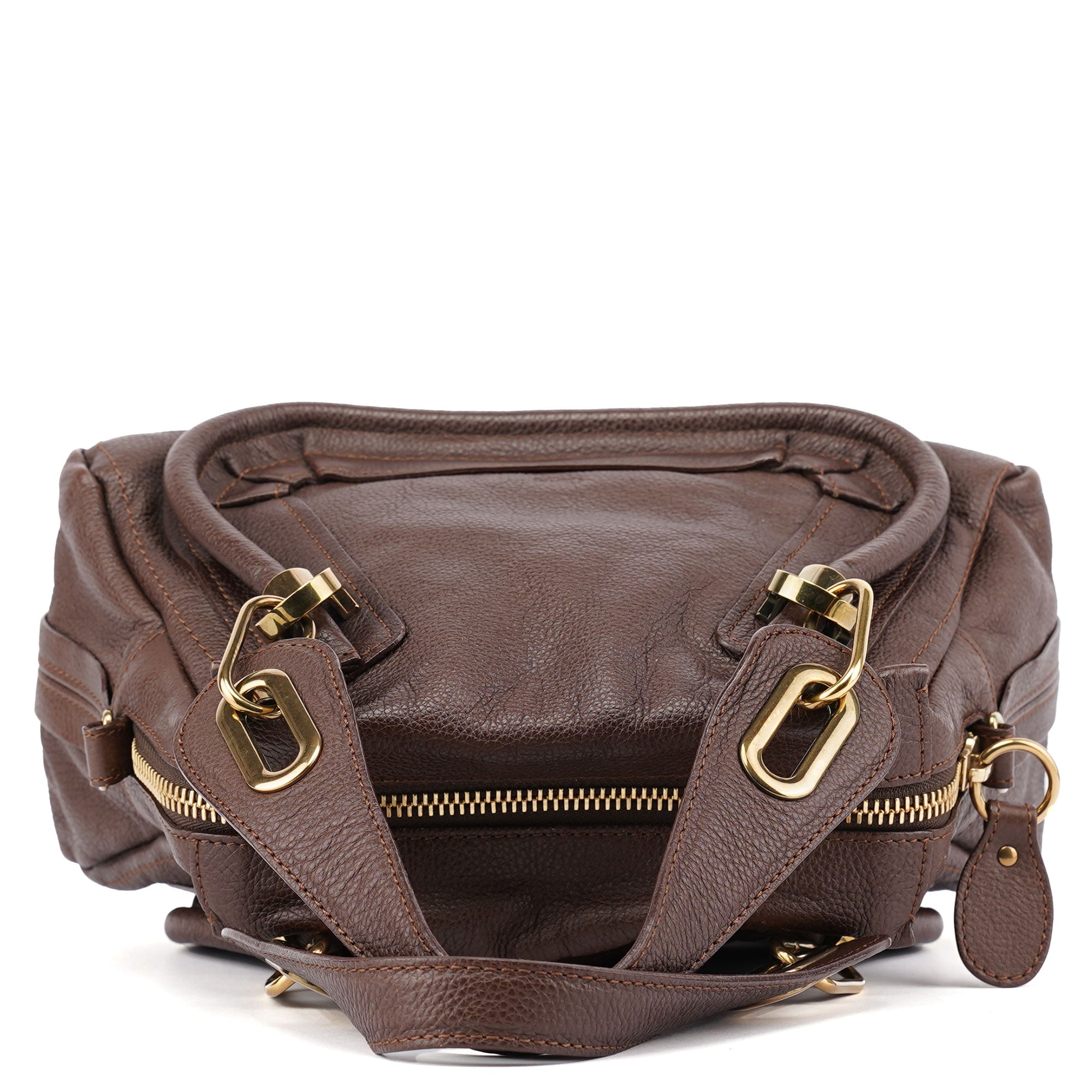 Brown Leather Paraty Tote Bag