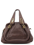 Brown Leather Paraty Tote Bag