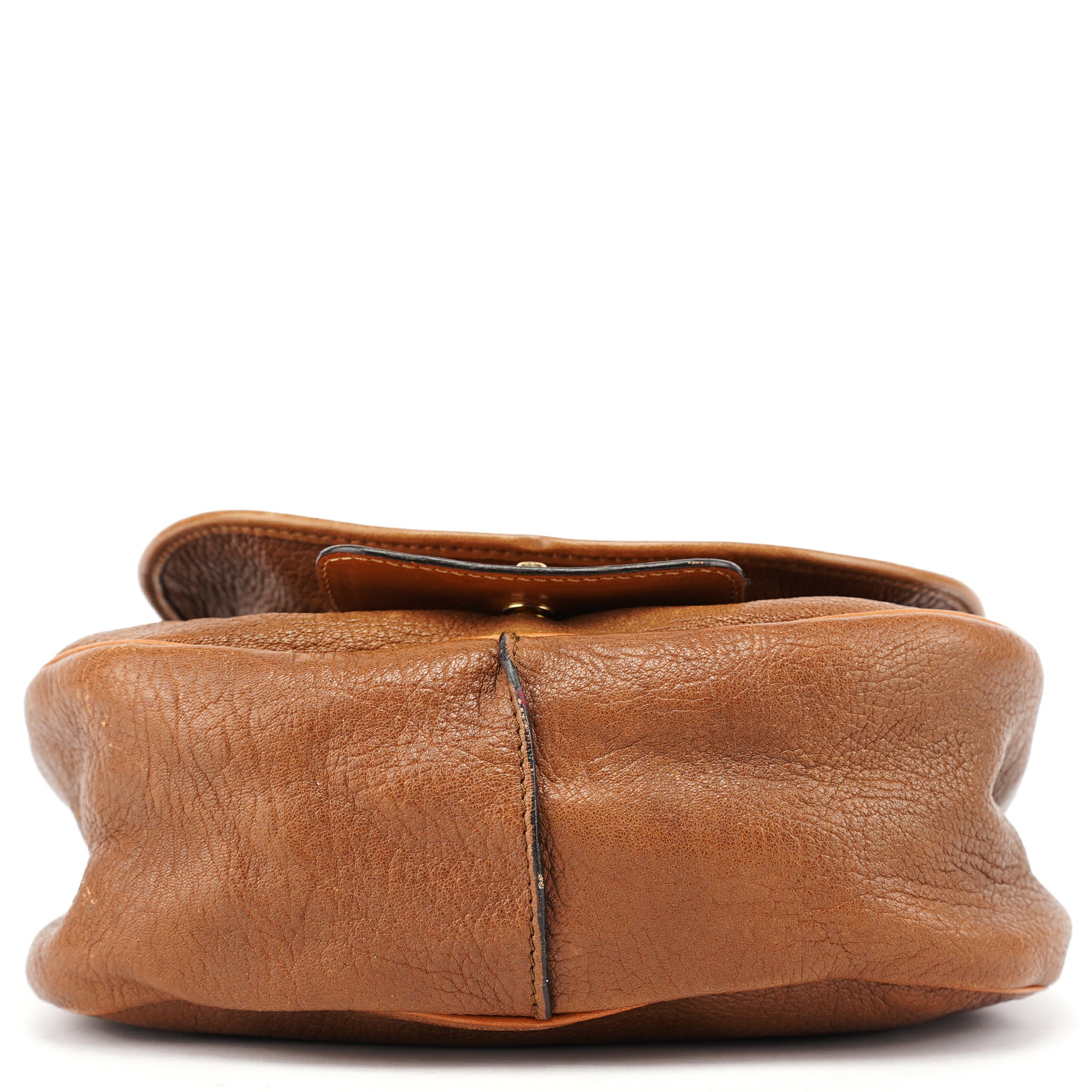Brown Leather Satchel Shoulder Bag
