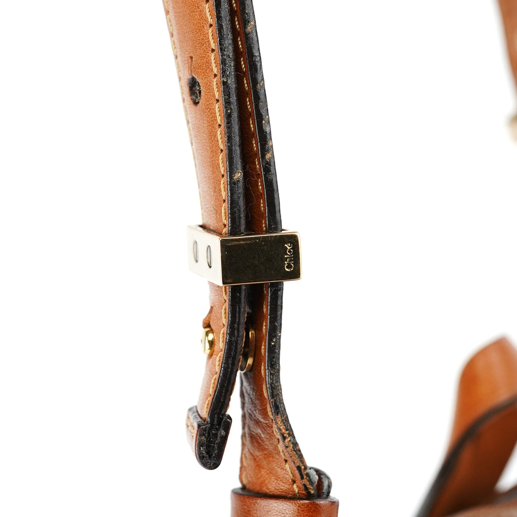 Brown Leather Satchel Shoulder Bag