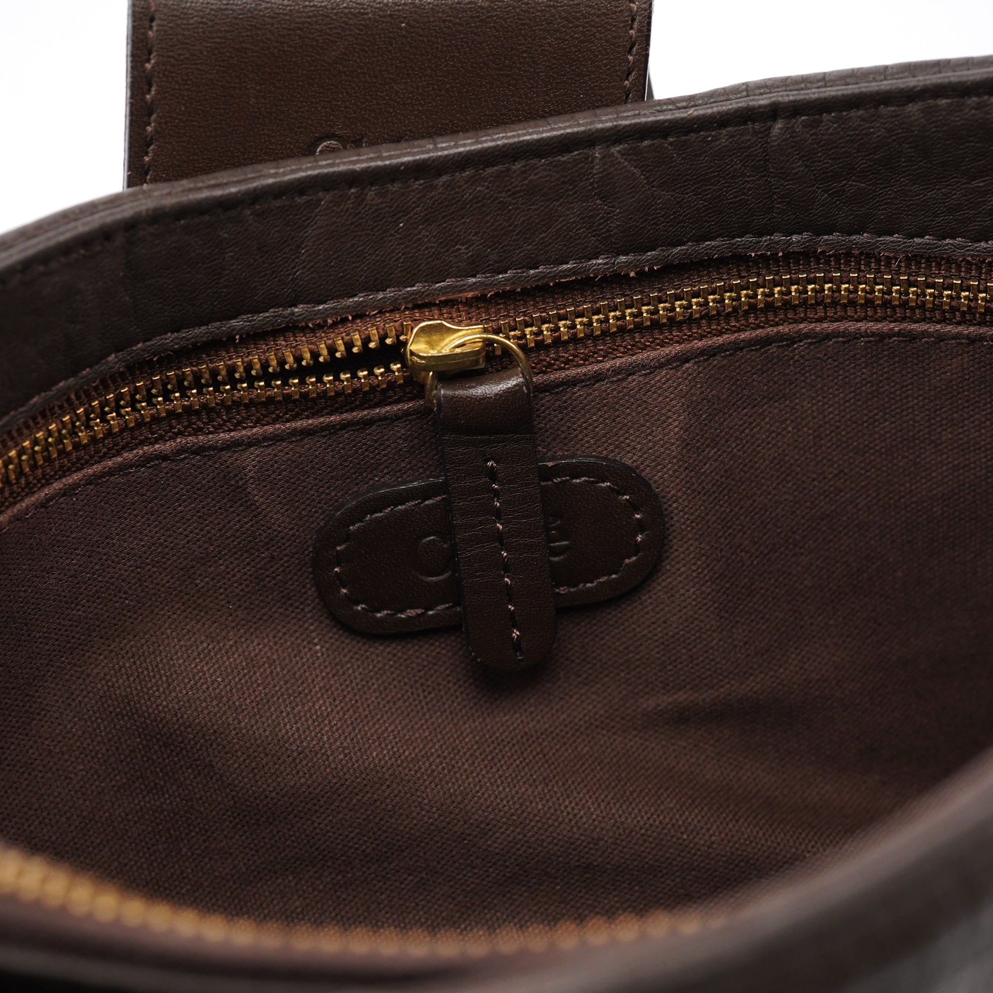 Brown Leather Shoulder Bag
