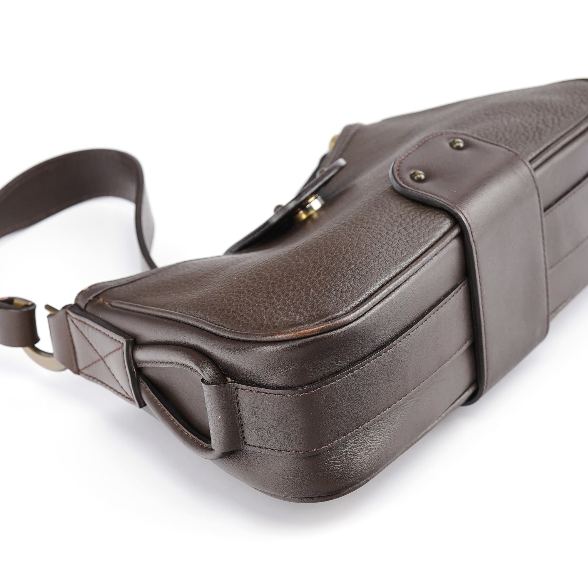 Brown Leather Shoulder Bag