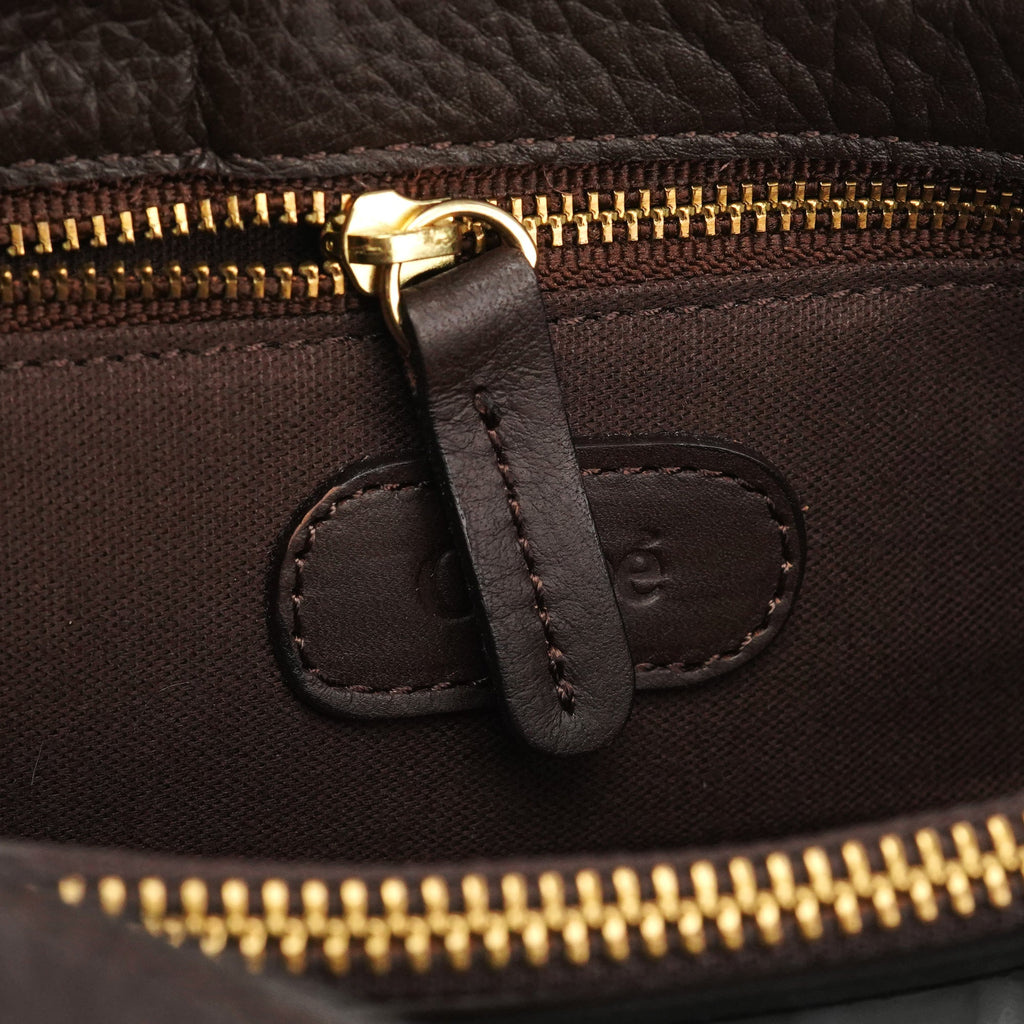 Brown Leather Shoulder Bag