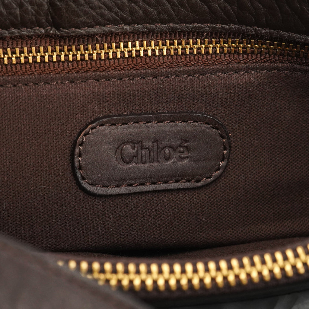 Brown Leather Shoulder Bag