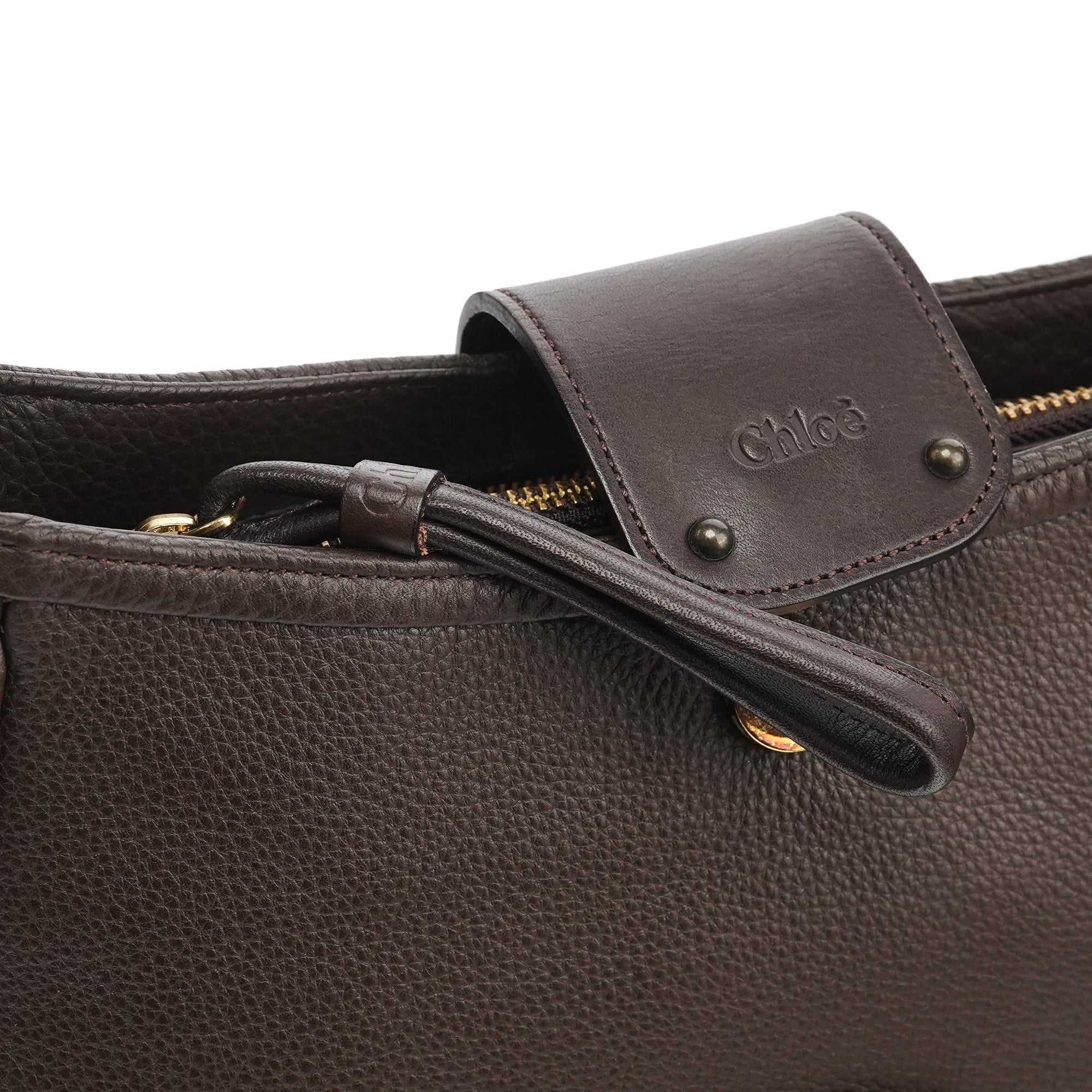 Brown Leather Shoulder Bag