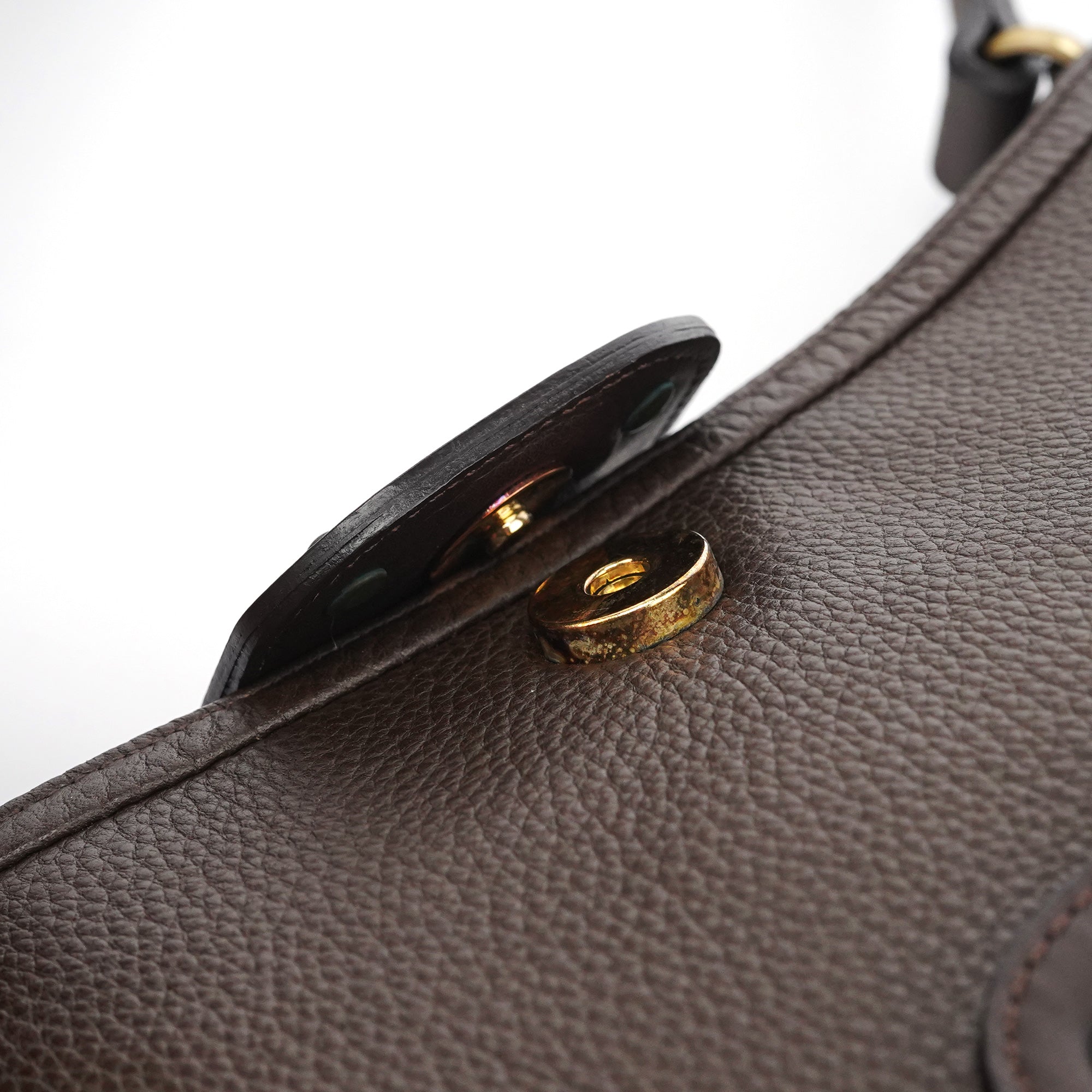 Brown Leather Shoulder Bag