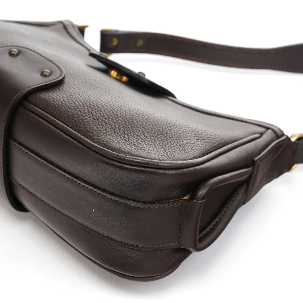 Brown Leather Shoulder Bag