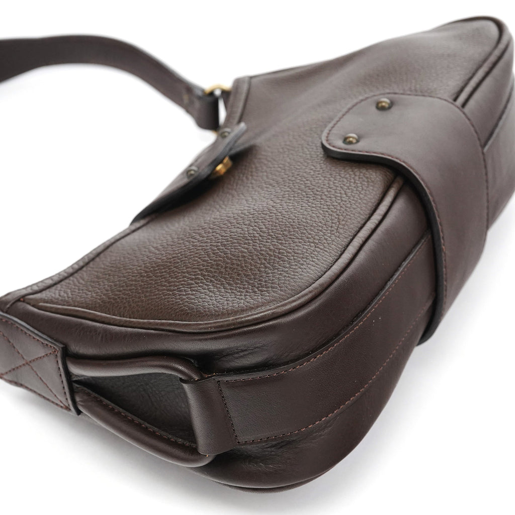 Brown Leather Shoulder Bag