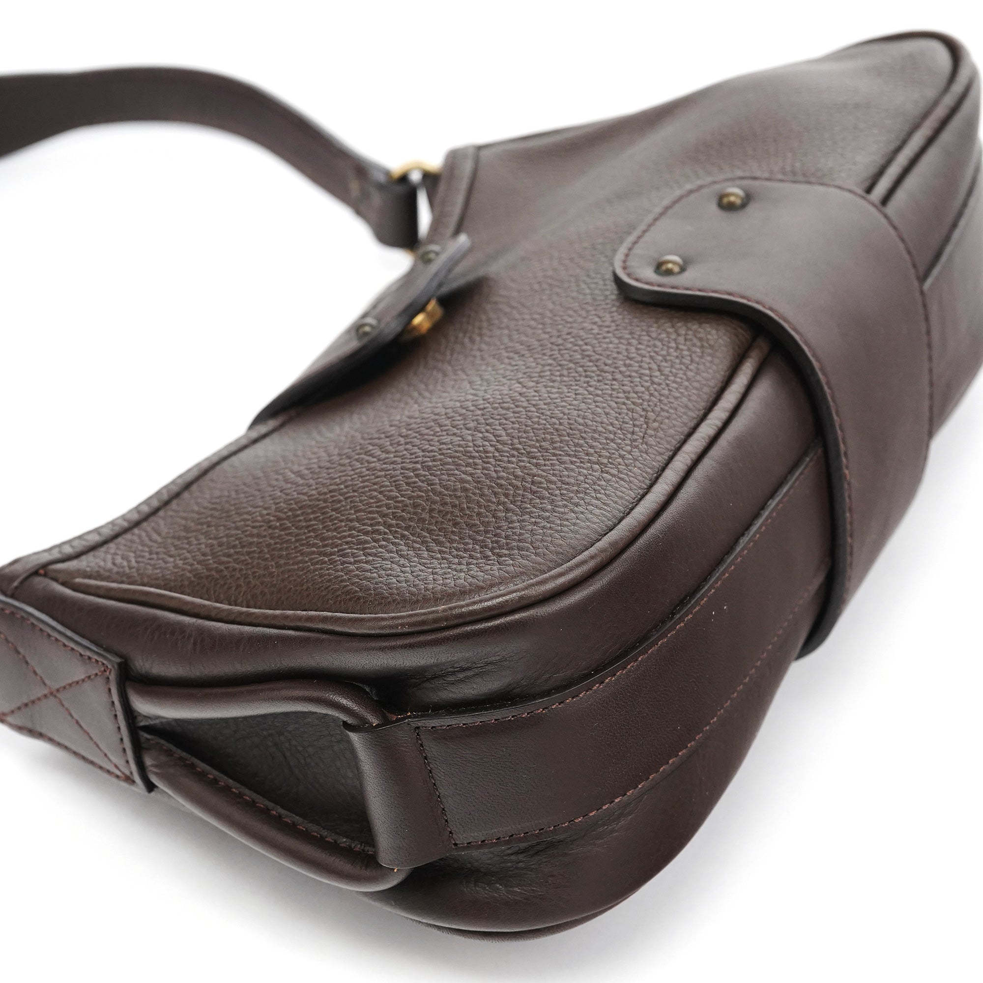 Brown Leather Shoulder Bag