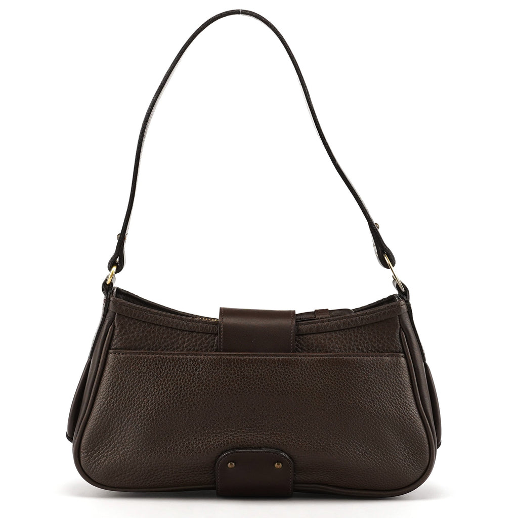 Brown Leather Shoulder Bag