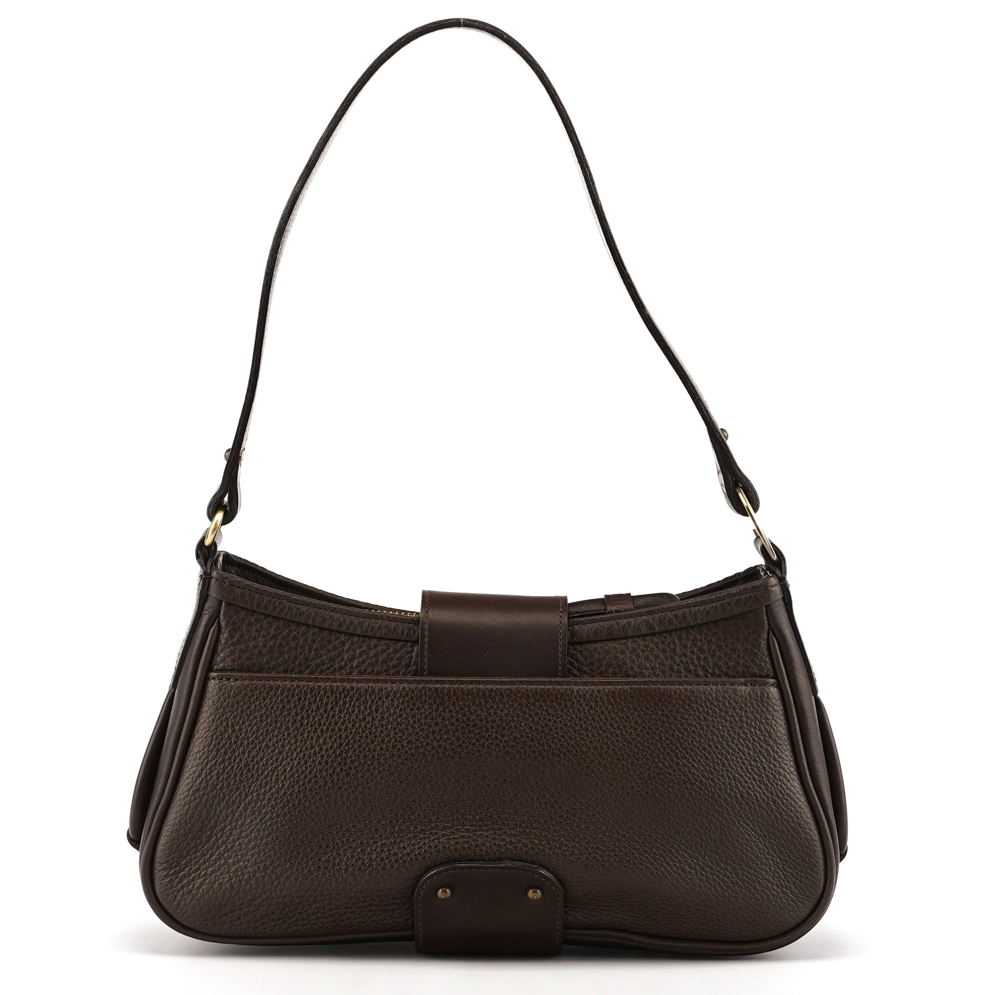 Brown Leather Shoulder Bag