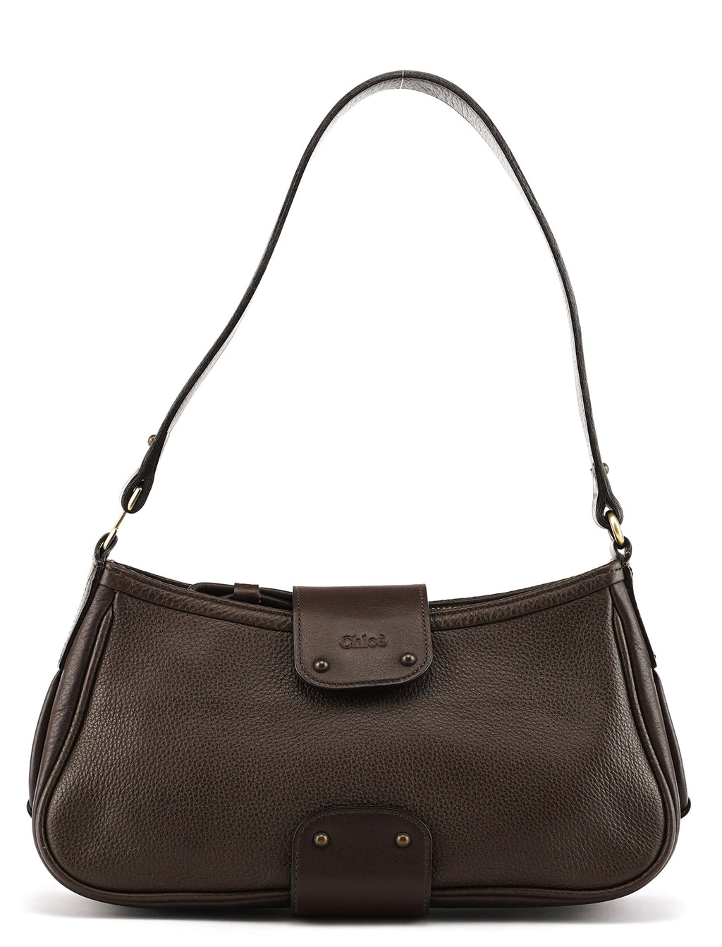Brown Leather Shoulder Bag