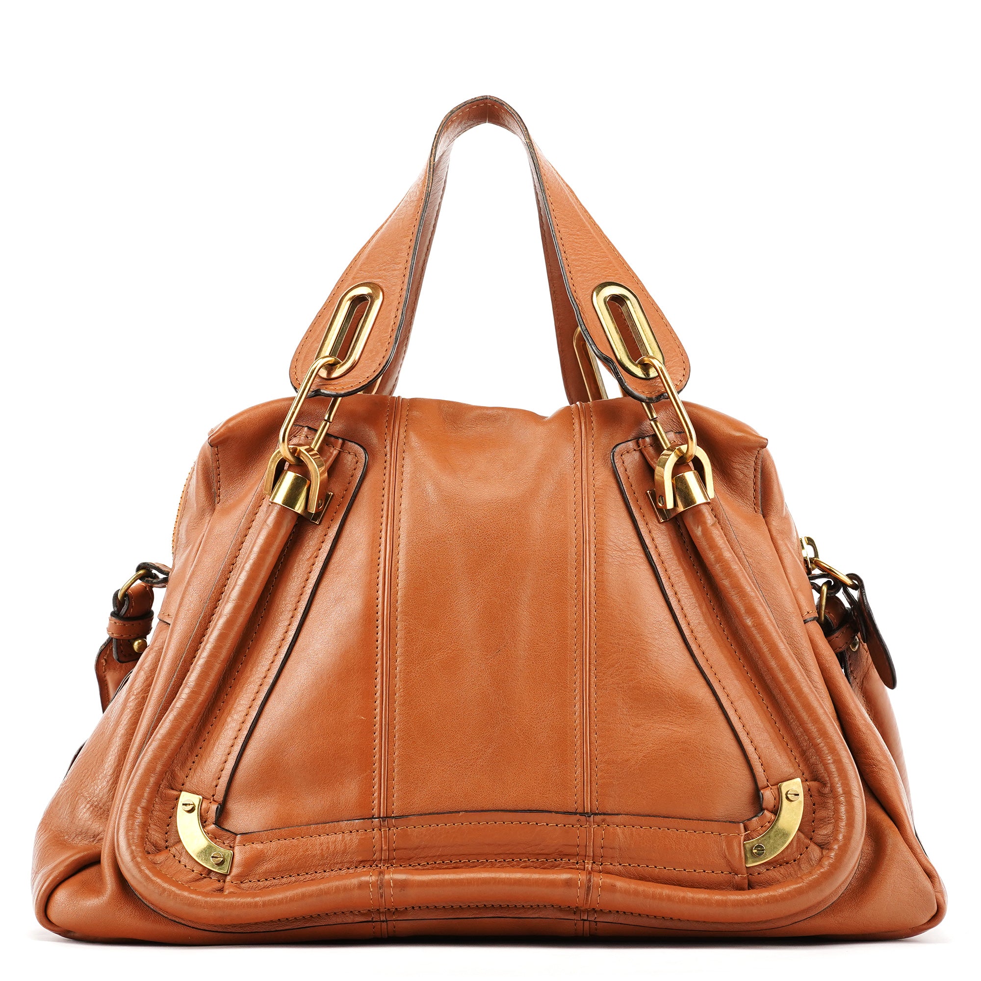 Brown Leather Tassel Paraty 2-Way Bag