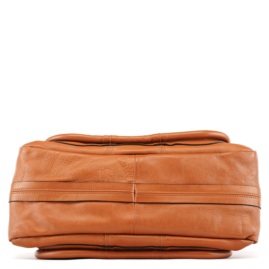 Brown Leather Tassel Paraty 2-Way Bag