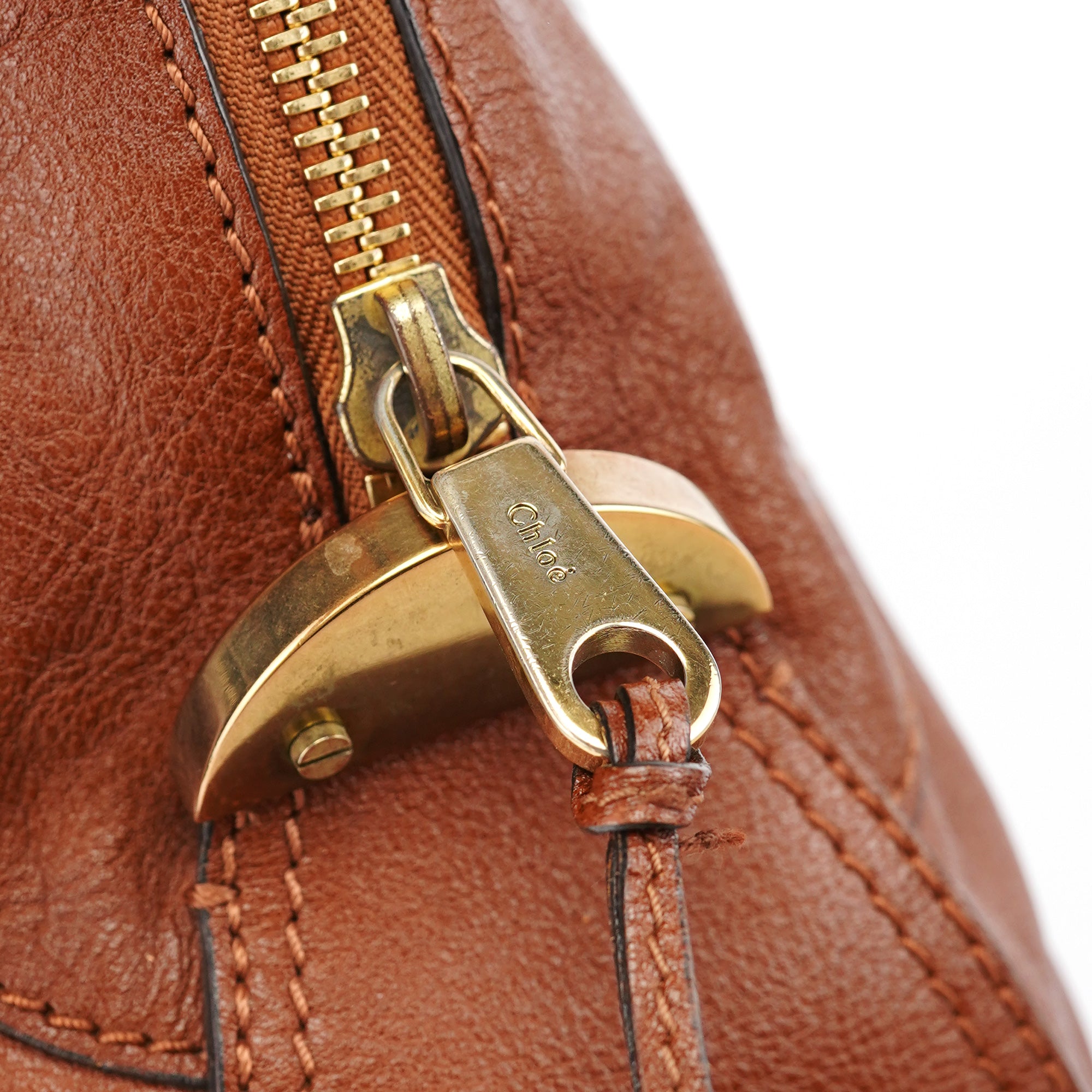 Brown Leather Tote Bag