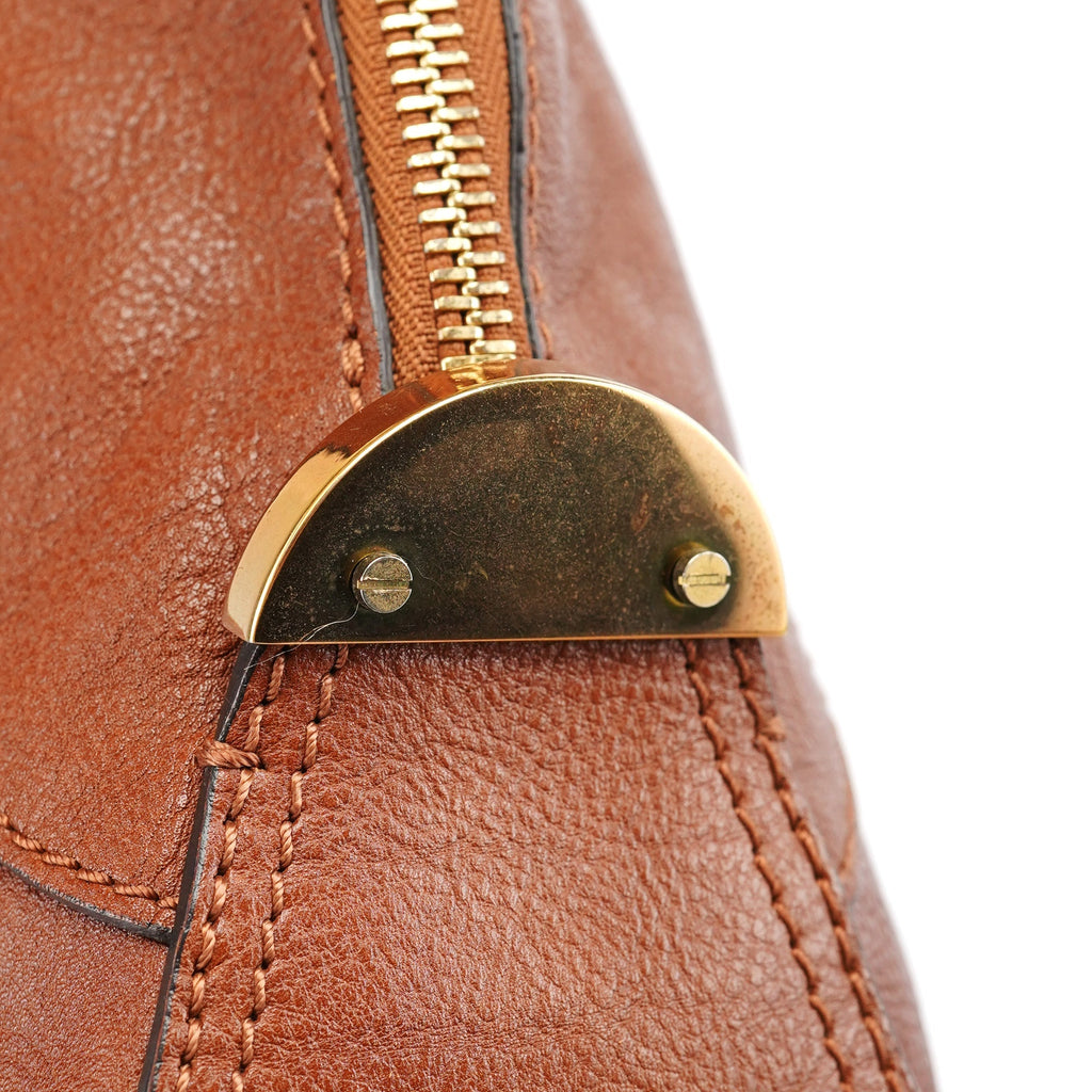 Brown Leather Tote Bag