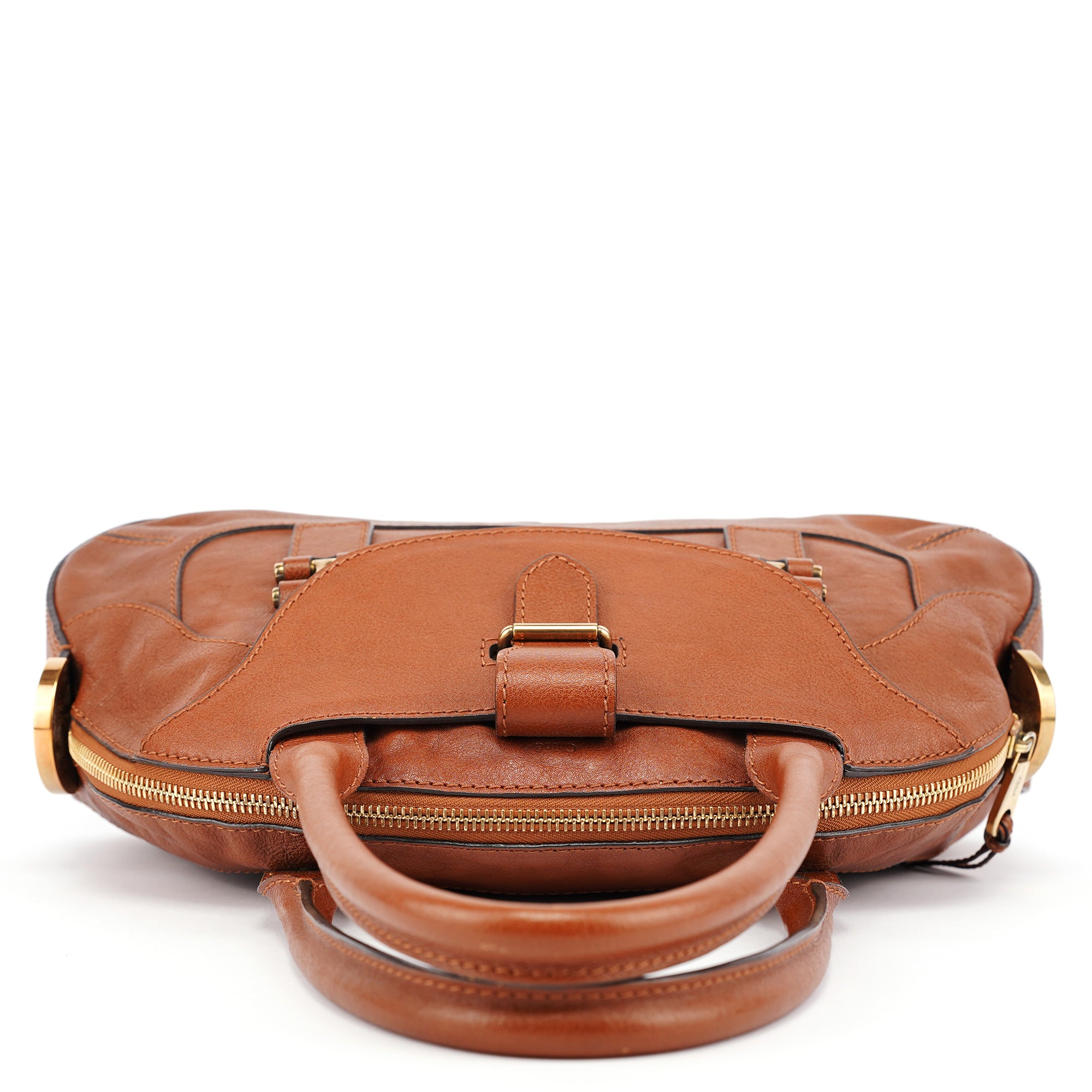 Brown Leather Tote Bag