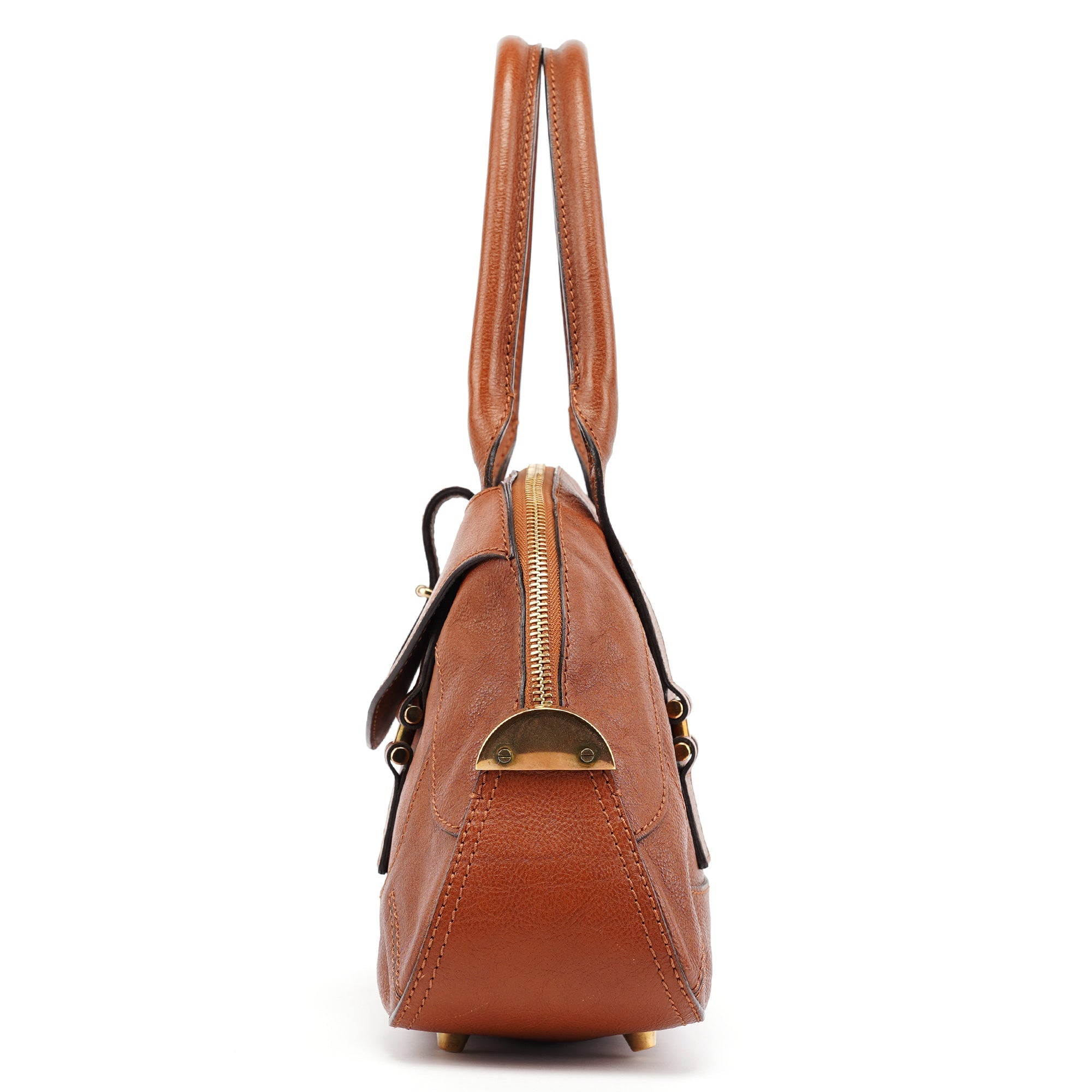 Brown Leather Tote Bag