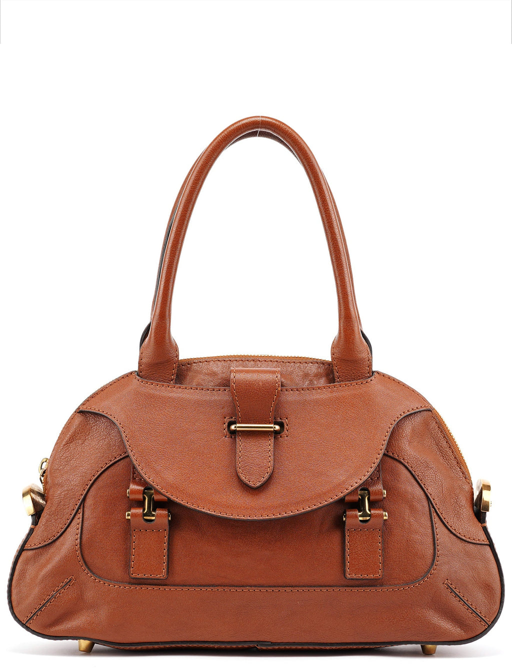 Brown Leather Tote Bag