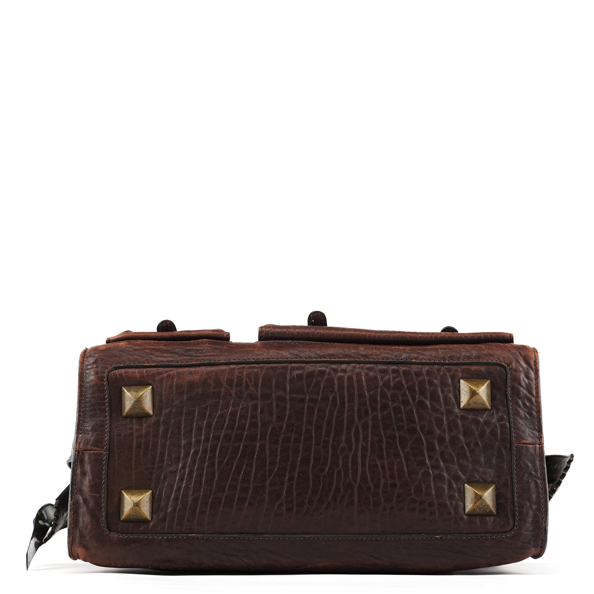Brown Leather Tote Bag