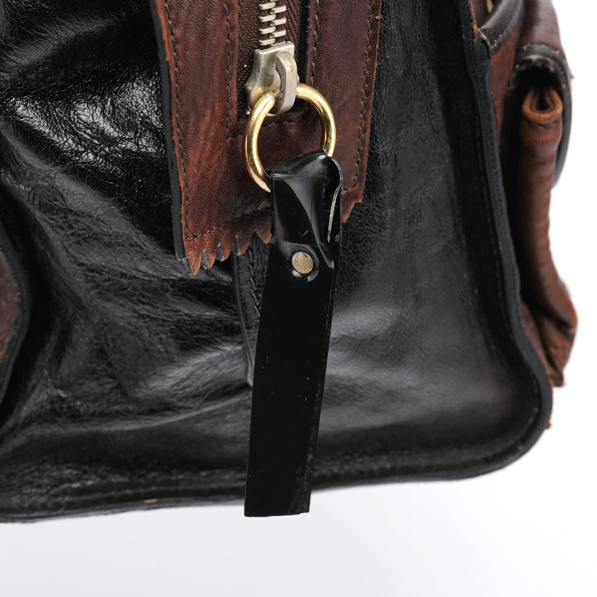 Brown Leather Tote Bag