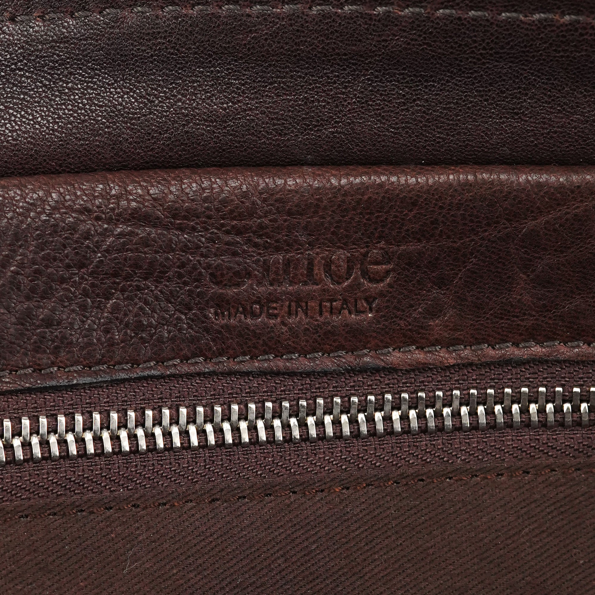 Brown Leather Tote Bag